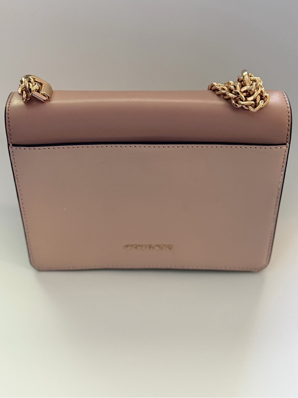 Michael Kors Pink and Cream Leather Shoulder Bag - Picture 3 of 8